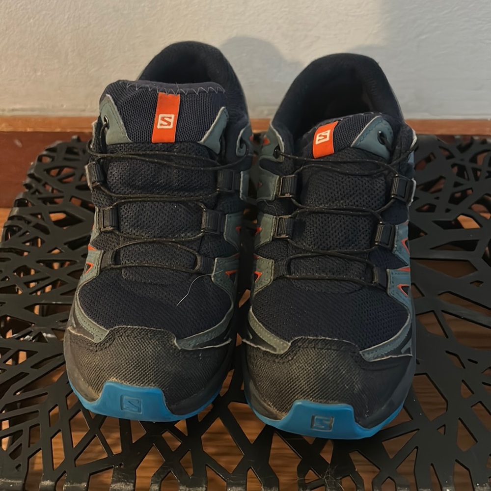 Salomon waterproof XA Pro kids sneakers.